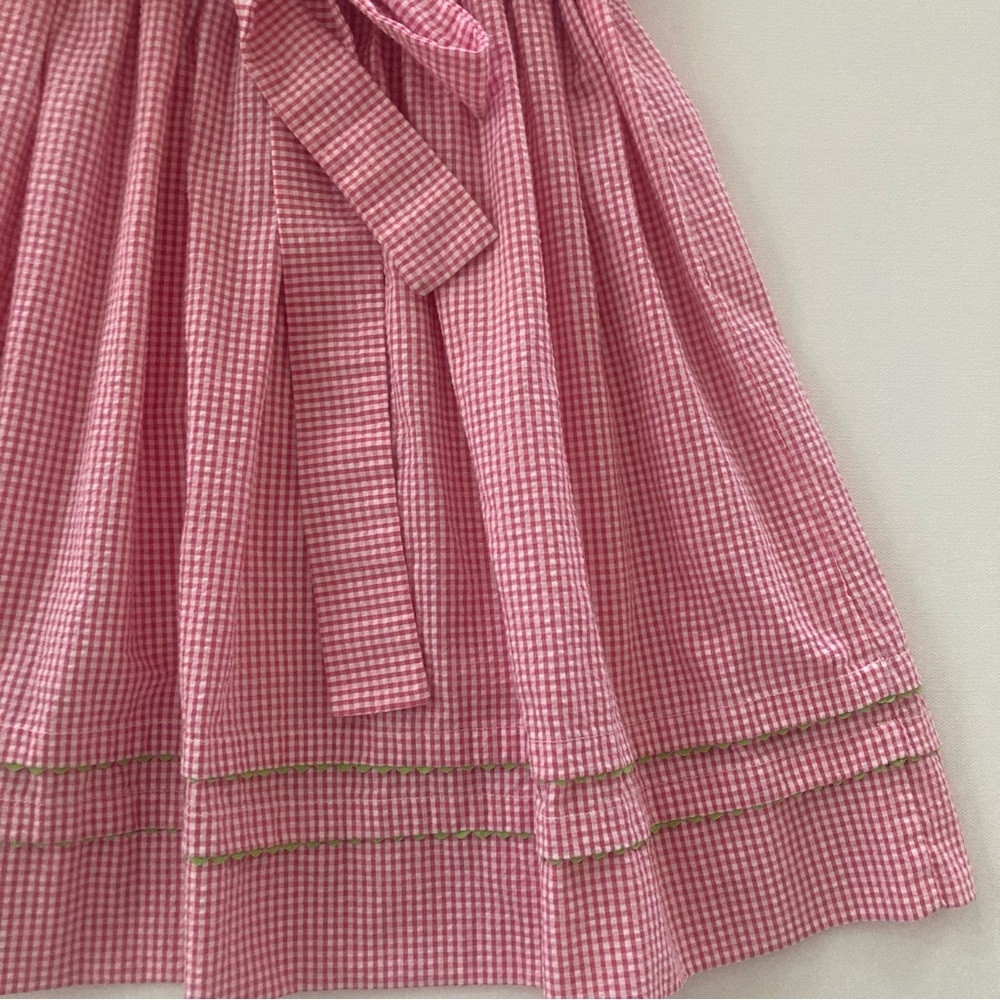Anavini Girls 5 Popsicles Pink Smocked Dress Spring Summer - Picture 8 of 11